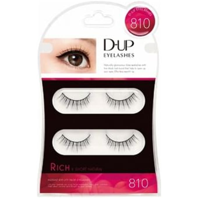 D-up - Eyelashes 810 Rich 2 pairs