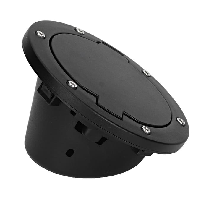 Zwarte ABS Tankdop Cover Past voor Jeep Wrangler JK 20072017 Auto Accessoire black