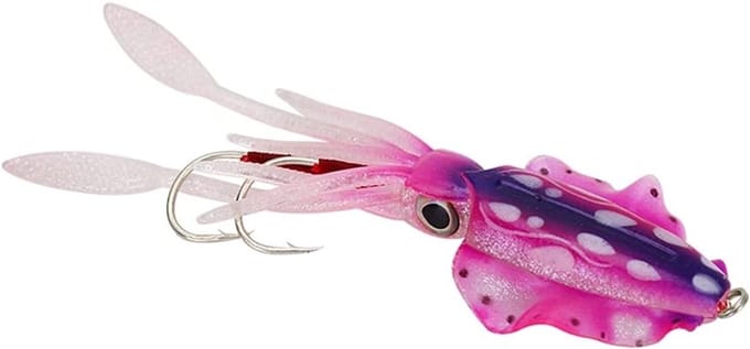 Effectieve squid vislures voor zowel zout- als zoetwater, ideaal voor baars, lingcod en rotsvissen