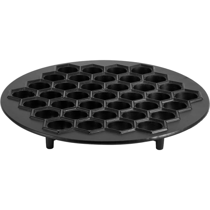 37 Gaten Dumpling Vorm Aluminiumlegering Ravioli Maker Bakvormen Gebak Keukenaccessoires black