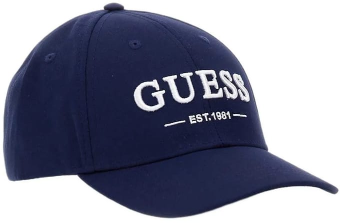 Guess Baseball Pet Blauw