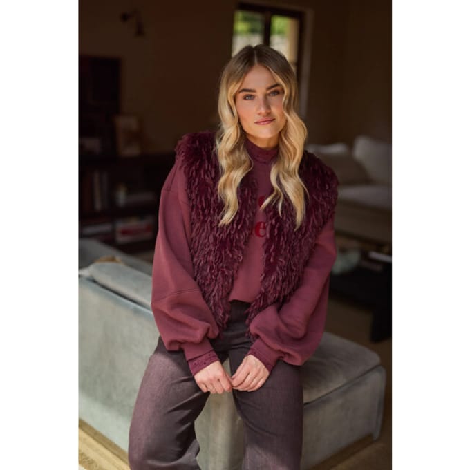 Nukus Nkf03099 333 nicola pullover cherry