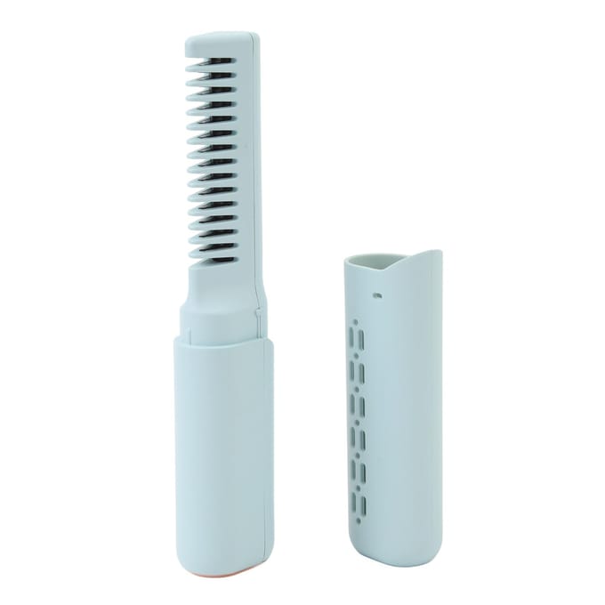 Oplaadbare Mini Stijltang 3 Instelbare Temperatuur 2000mAh Anti-Verbrandings Type C Draadloos hemelsblauwe kleur