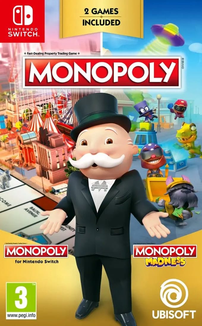 Monopoly + Monopoly Madness Compilation: Monopoly + Monopoly Madness Compilatie - Nintendo Switch - Entertainment