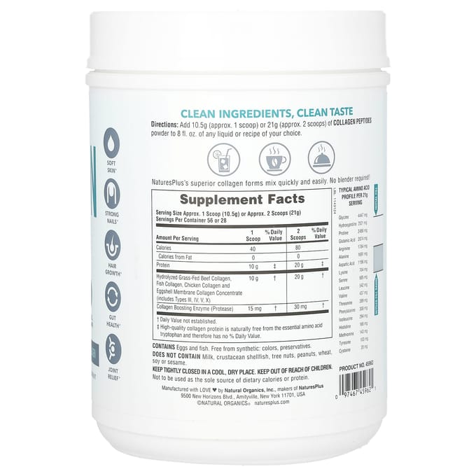Collageen Peptide, 588G (1.30 pond)