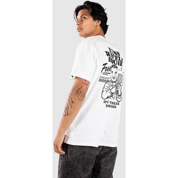 Vans Death Grip T-Shirt wit