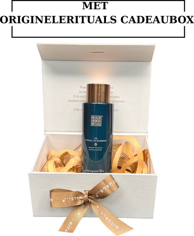 Rituals - Hammam - Geschenkset - Bath Foam 500 ml in Originele RITUALS Cadeaubox