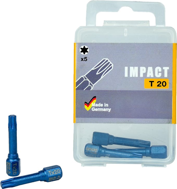 Wovar Impact bit TX 20 Industriële kwaliteit | Doos 5 stuks