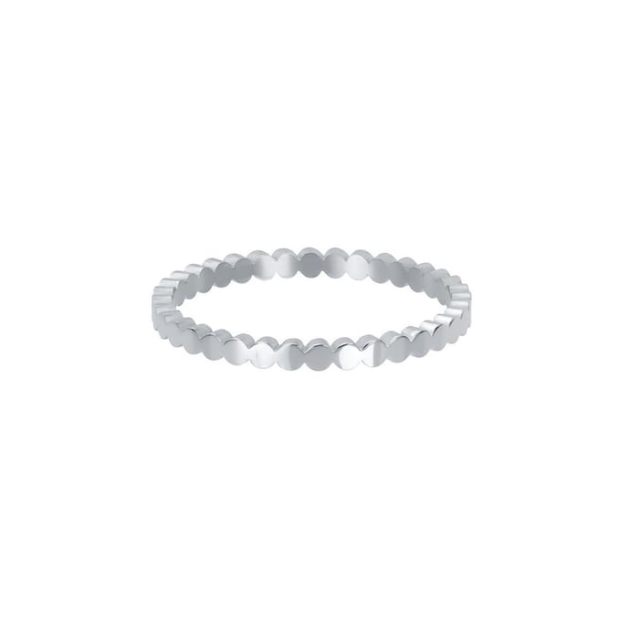 Fame-Flat Circles-Zilverkleurig-Dames Ring