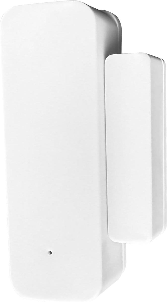 Draadloze Deur Sensor - Raam Detector - Huis Beveiliging - Wifi Directe Verbinding - 70x35x22mm - Wit