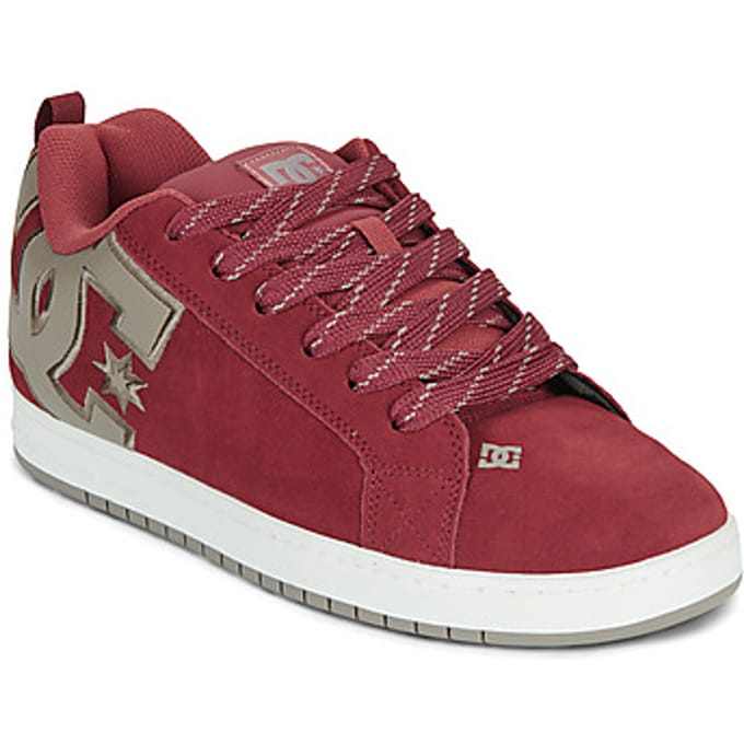 DC Shoes Court Graffik Sneakers Heren - Rood - Maat 43 - Suède