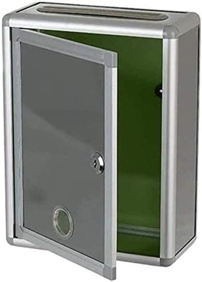 Pakketbrievenbus - Brievenbus - Post Ontvangen - Afsluitbaar - 215x105x85cm - Aluminium