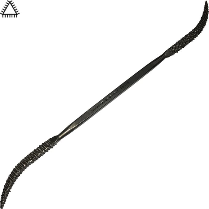 Corradi - Staartrasp voor hout - Lengte 190 mm - Driehoek