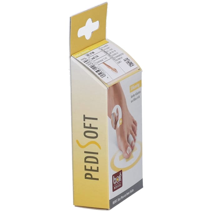 Bort PediSoft Siliconen Ring - Drukvermindering teen - Teencorrector - Maat 1
