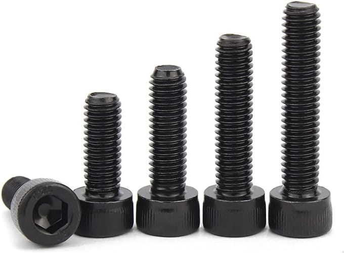 12.9 Grade Legering Staal Hex Socket Cap Machine Schroeven M5×55mm - 20 stuks