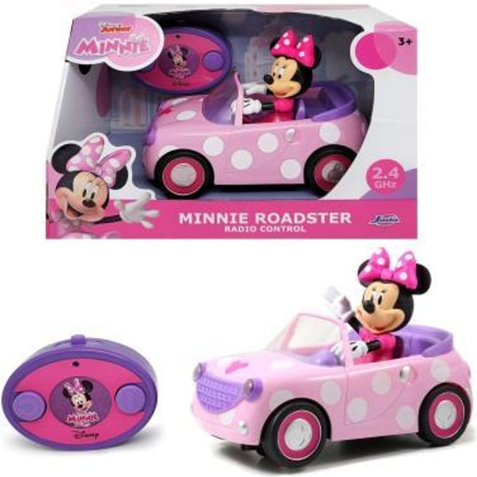 Disney Minnie Mouse RC Minnie Roadster 19cm RC Auto's