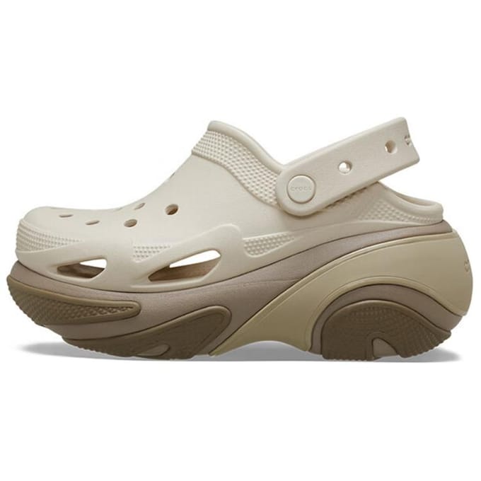 Crocs Bubble Crush Clog 'Taupe' 39-40 gray