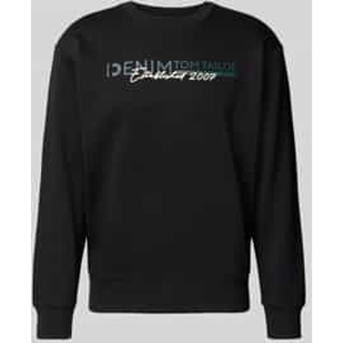 Regular fit sweatshirt van katoenmix