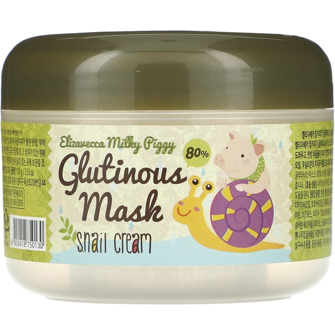 Elizavecca - Milky Piggy Glutinous 80% Mask Snail Cream 100g
