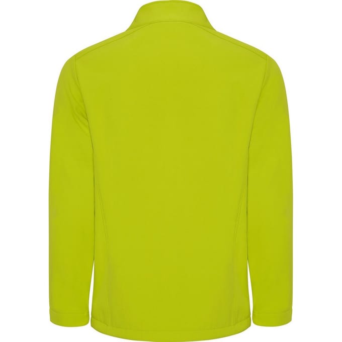 Roly Heren Nebraska Soft Shell Jas (Lime Punch)