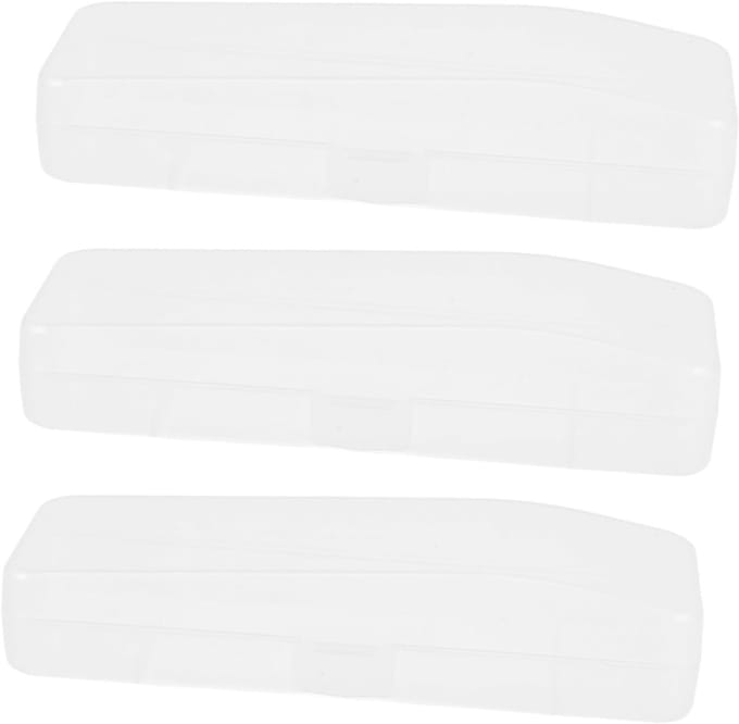Opbergdoos Set - Scheerhouder Container - Reizen Organiseren - Set van drie - 3 stuks - Transparant