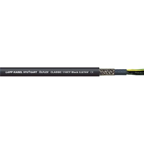 LAPP ÖLFLEX® CLASSIC 110 CY BLACK Stuurstroomkabel 2 x 1 mm² Zwart 1121266/100 100 m