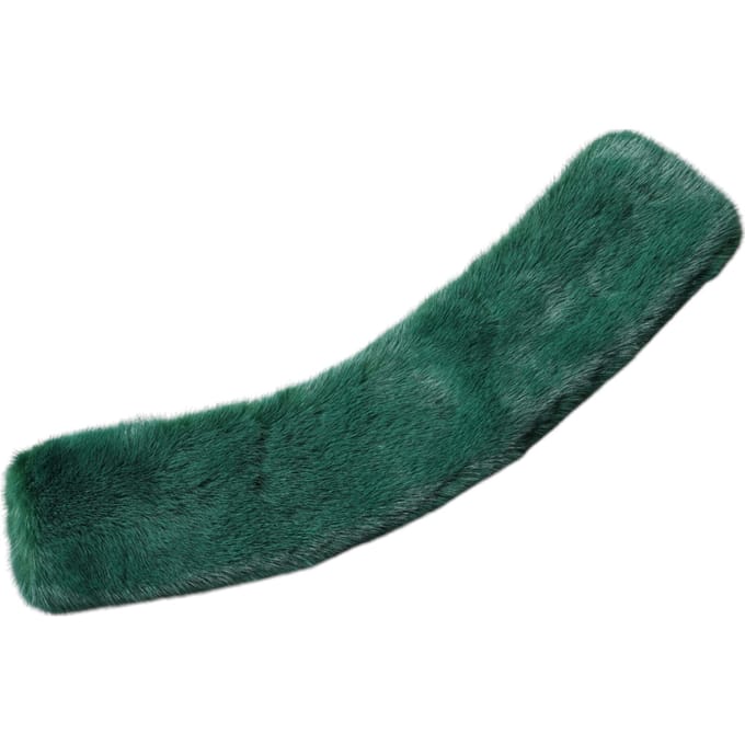 Groene Mijnenbont Kraag Dames Halswikkel Sjaal