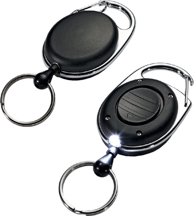 Afrolmechanisme durable 8198 ring lampje 800mm zw | 5 stuks