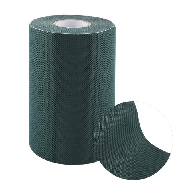15*1000cm Zelfklevende Verbindings Groene Tape Synthetisch Gazon Kunstgras Naadverbinding black
