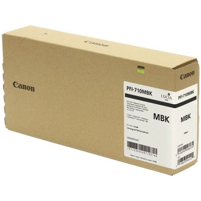 Canon Inktcartridge PFI-710 MBK Origineel Matzwart 2353 C 001