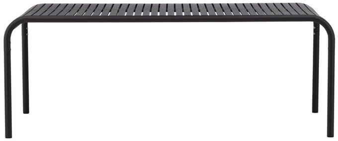 Svea - Elif tuintafel - 200 x 100 cm - zwart