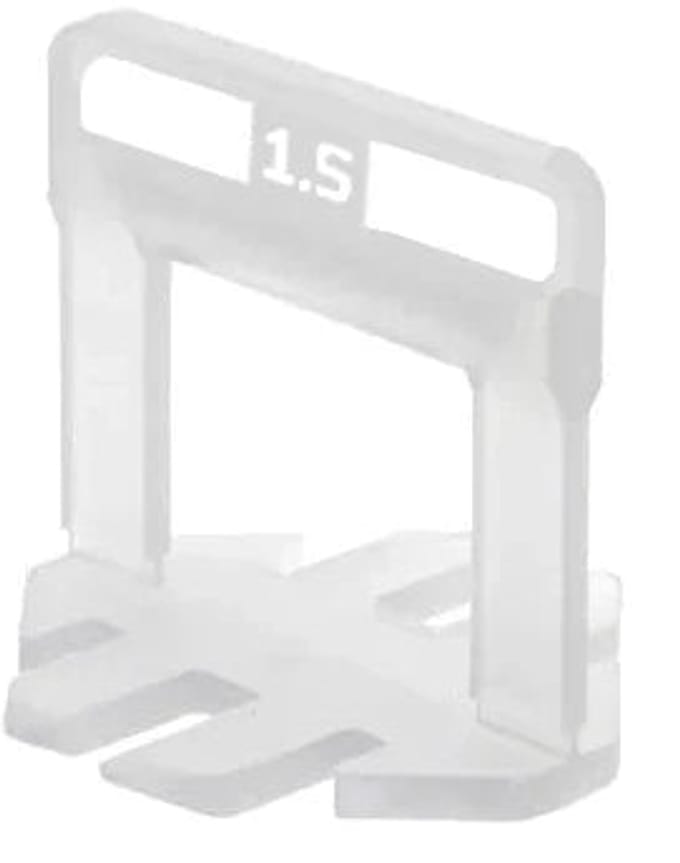 DutchLine - Tegel Levelling Clips - 1.5mm – 100 stuks