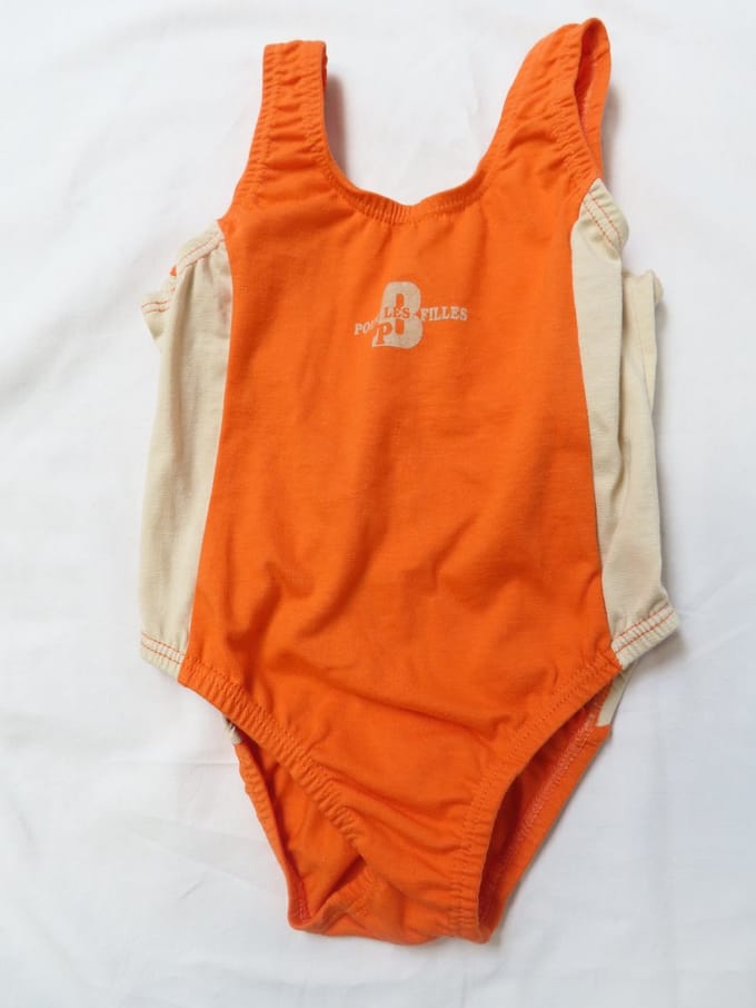 Petit Bateau - Badpak - Meisje - Orange - 2 jaar 86