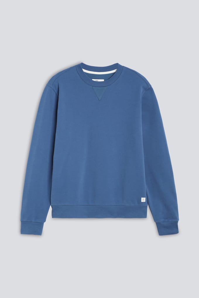 Sweatshirt Serie Felpa Cotone Blue Denim