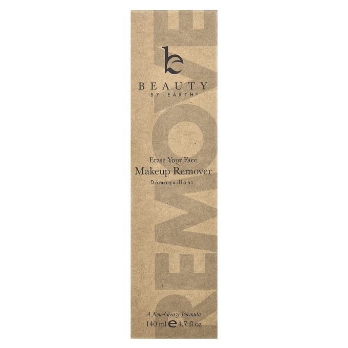 Beauty By Earth, Verwijder Je Gezicht Make-up Remover, 140ml (4,7 fl oz) brown