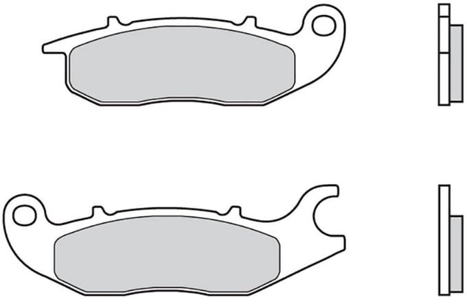 Brembo 07ho5606 Organische Remblokken Zilver