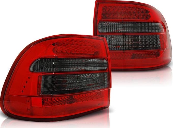 Achterlichten PORSCHE CAYENNE 02-06 ROOD SMOKE LED