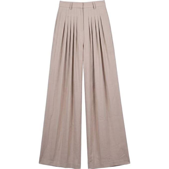 La Femme Blanche - Broek - 471620 - Beige