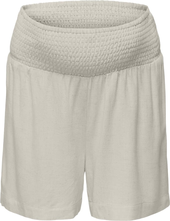 ONLY - OLMSIESTA LINEN SMOCK SHORTS WVN NOOS - Dames - Bermuda shorts