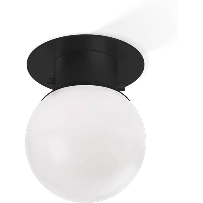 Decor Walther Globe 20 plafondlamp, zwart/mat