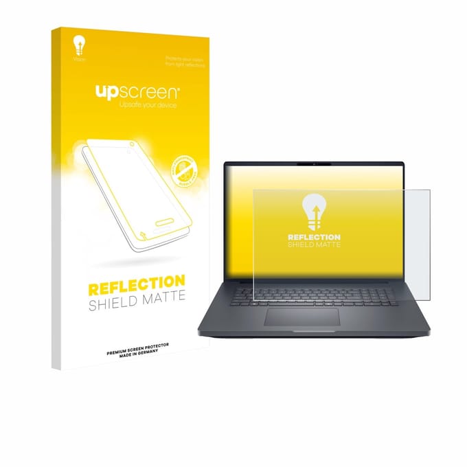 upscreen - Screenprotector voor Dell Pro Max Plus 18 - Folie Beschermfolie anti glare matte