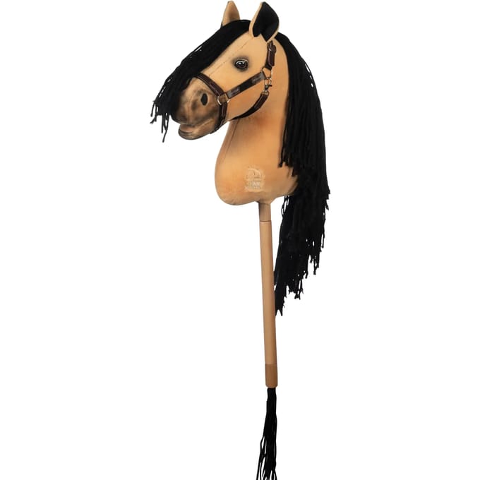 HKM Premium stokpaard - Buckskin