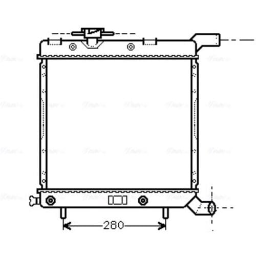 Radiator AVA COOLING CR2003 AVA