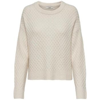 Jacqueline de Yong Trui Jdybigum L/s O-neck Pullover Knt 15328356 Whitecap Gray Dames Maat - XXL