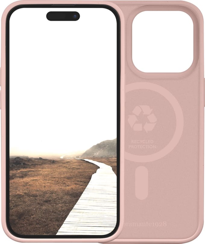 Dbramante1928 - Monaco geschikt voor iPhone 15 Pro Max Mag Hoesje - roze