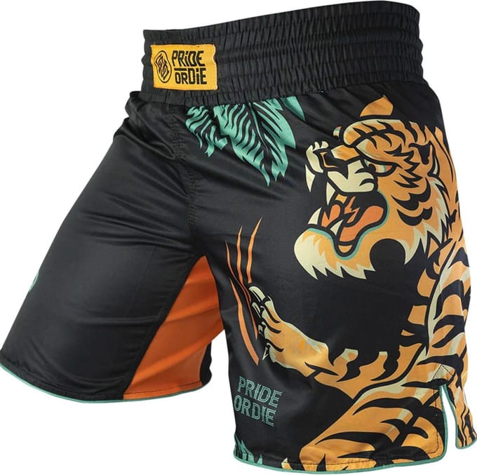 PRIDE or Die Unleashed V.2 Fightshort Zwart - M - Jeans Maat 32