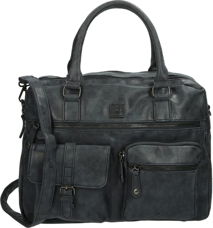 Enrico Benetti Ardèche 66585 Handtas met 15" laptopvak - Blauw