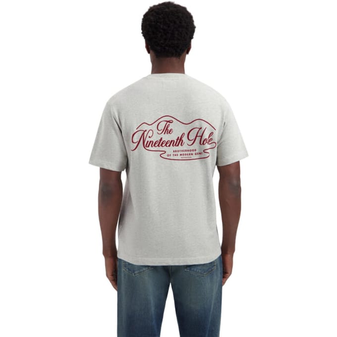 Dstrezzed Ds lasse artwork tee grey melange