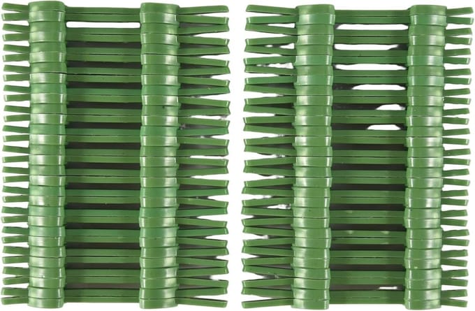 Bloemen Speldjes - Corsage Magneten - Bruiloft Decoratie - 30 Paar Set - 8 cm Lengte - Groen