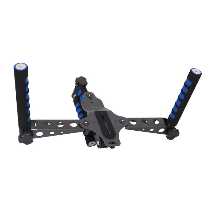 Universeel Multifunctioneel DSLR Filmmaking Systeem Schoudersteun Stabilisator Camera Houder gray